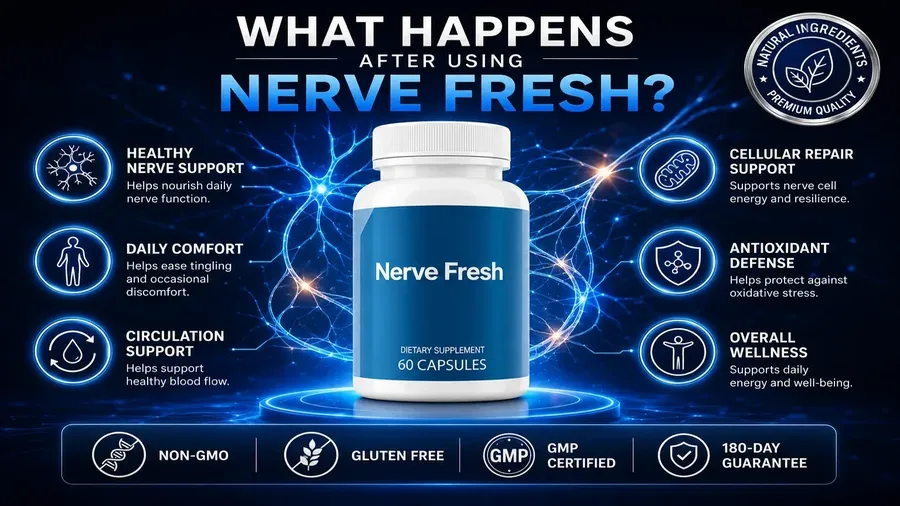 What happens after using Nerve Fresh